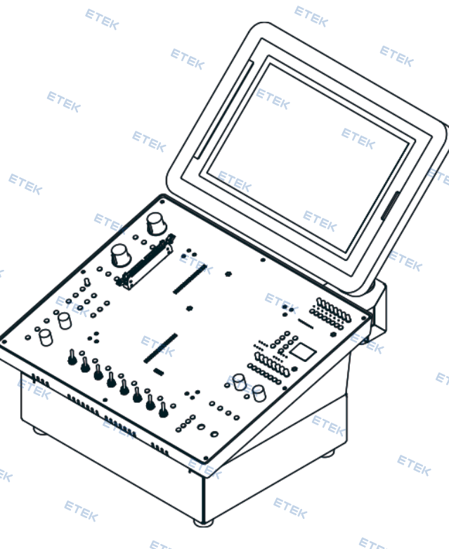 MODULE CHÍNH BỘ THÍ NGHIỆM ĐIỆN TỬ CƠ BẢN CÓ KẾT NỐI MÁY TÍNH