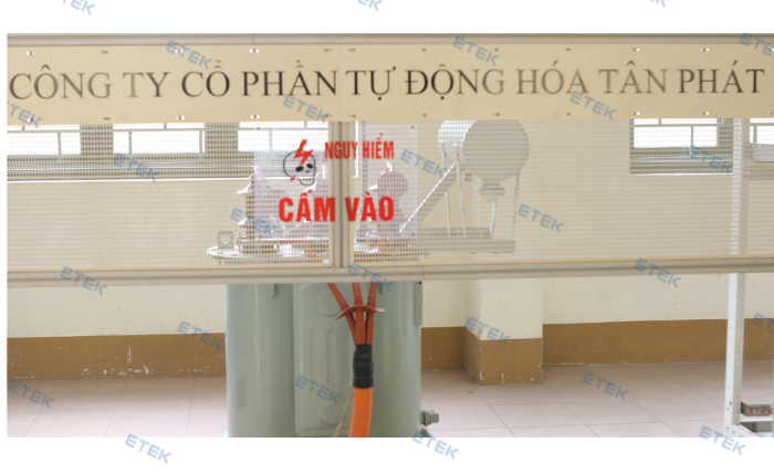 MÔ HÌNH MÁY BIẾN ÁP HẠ ÁP 6/0.4 KV