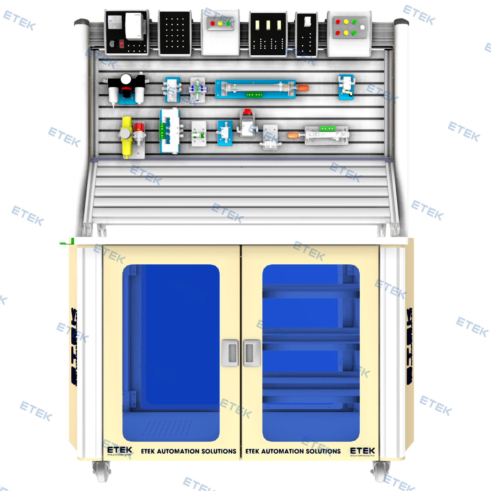 BỘ THỰC HÀNH ĐIỆN KHÍ NÉN NÂNG CAO - Ảnh 1