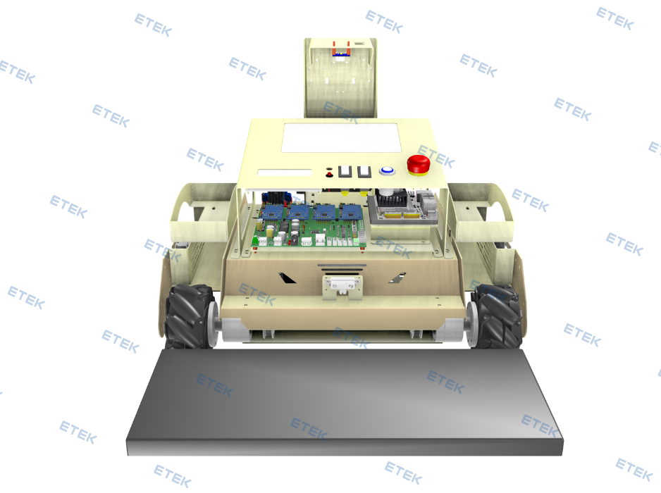 SELF-PROPELLED ROBOT MODEL USING AI AND IMAGE PROCESSING - Ảnh 1