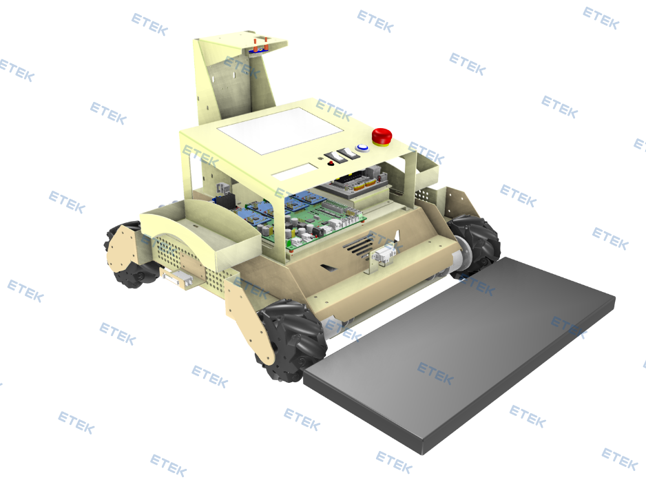 SELF-PROPELLED ROBOT MODEL USING AI AND IMAGE PROCESSING - Ảnh 1