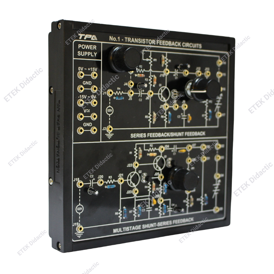 BỘ THÍ NGHIỆM MẠCH PHẢN HỒI TRANSISTOR - Ảnh 1