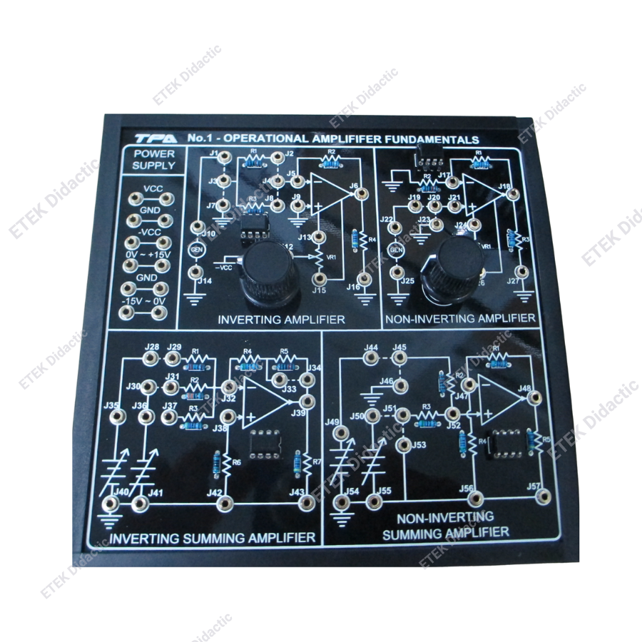 ALGORITHM AMPLIFIER BASIC EXPERIMENT SET - Ảnh 1