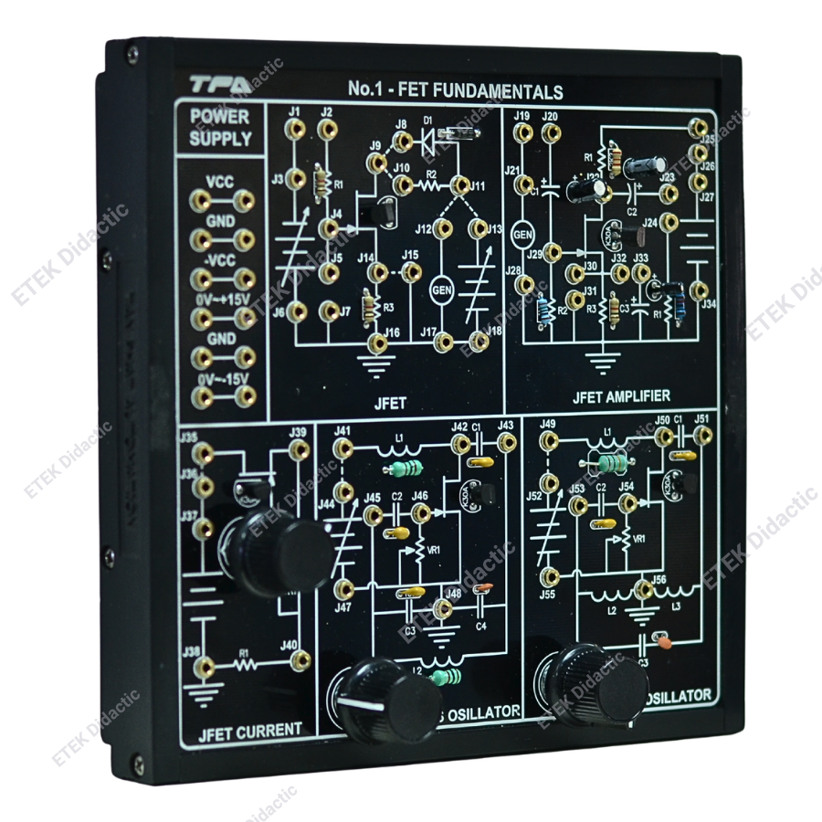 BASIC EXPERIMENTAL SET ON ANALOG ELECTRONICS - Ảnh 1