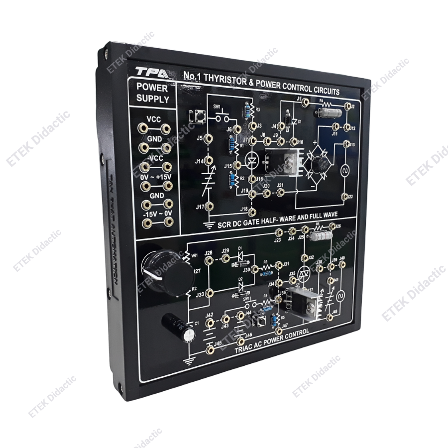 POWER CONTROL AND THYRISTOR EXPERIMENT KIT - Ảnh 1