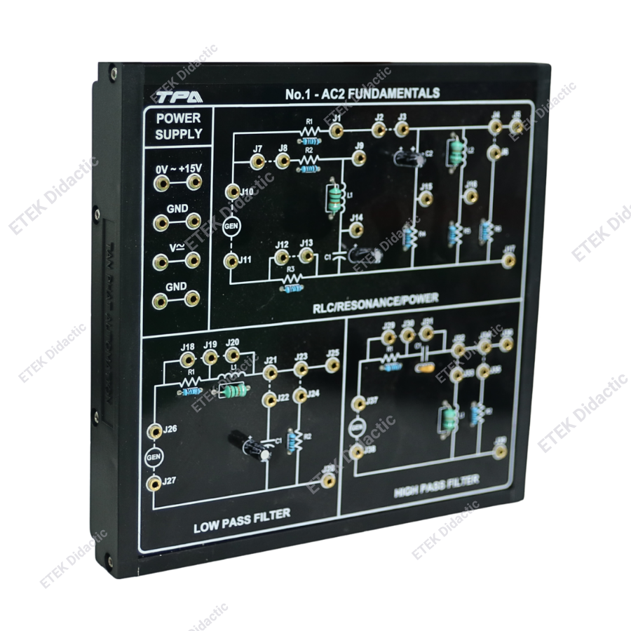 BỘ THÍ NGHIỆM CƠ BẢN MẠCH AC – 2 - Ảnh 1