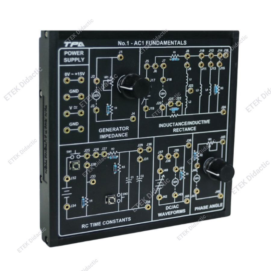 BỘ THÍ NGHIỆM CƠ BẢN MẠCH AC – 1 - Ảnh 1