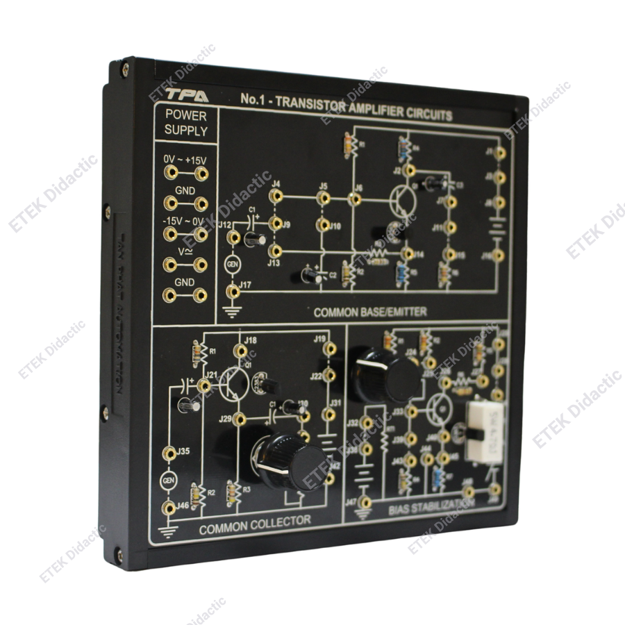 TRANSISTOR AMPLIFIER CIRCUIT EXPERIMENT KIT - Ảnh 1