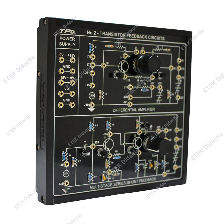 BỘ THÍ NGHIỆM MẠCH PHẢN HỒI TRANSISTOR - Ảnh 1