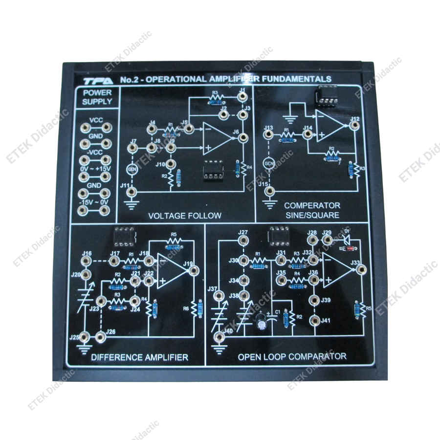 ALGORITHM AMPLIFIER BASIC EXPERIMENT SET - Ảnh 1