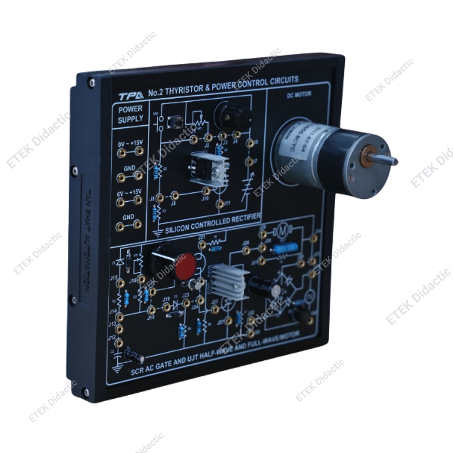 POWER CONTROL AND THYRISTOR EXPERIMENT KIT - Ảnh 1