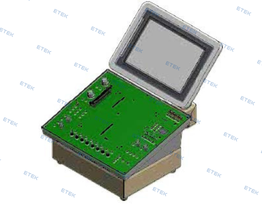 MAIN MODULE FOR BASIC ELECTRONICS EXPERIMENT KIT WITH COMPUTER CONNECTION