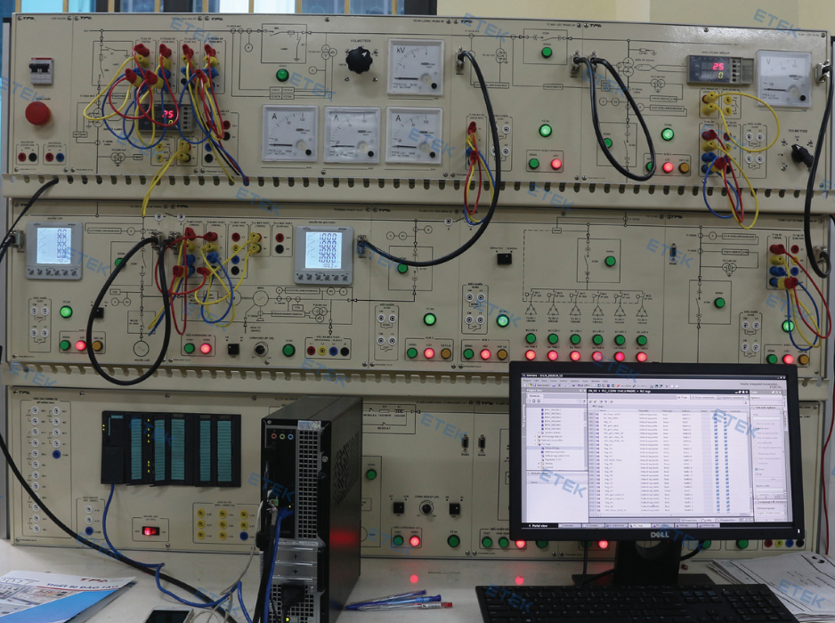 BÀN THỰC HÀNH TRUNG TÂM HỆ THỐNG CUNG CẤP ĐIỆN