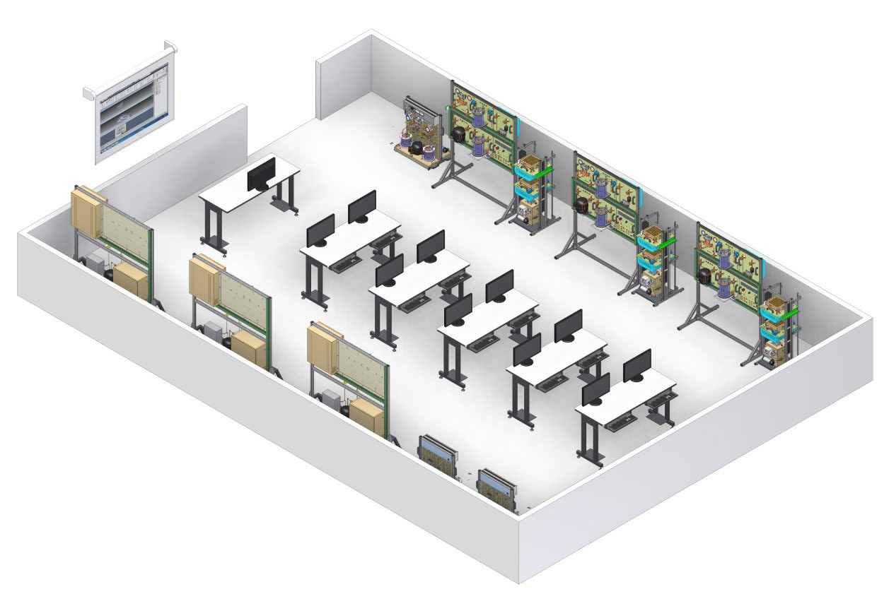 BASIC REFRIGERATION PRACTICE ROOM