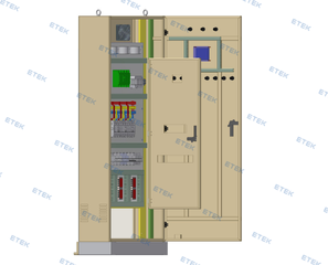 3-PHASE DISTRIBUTION CABINET MODEL - Ảnh 1