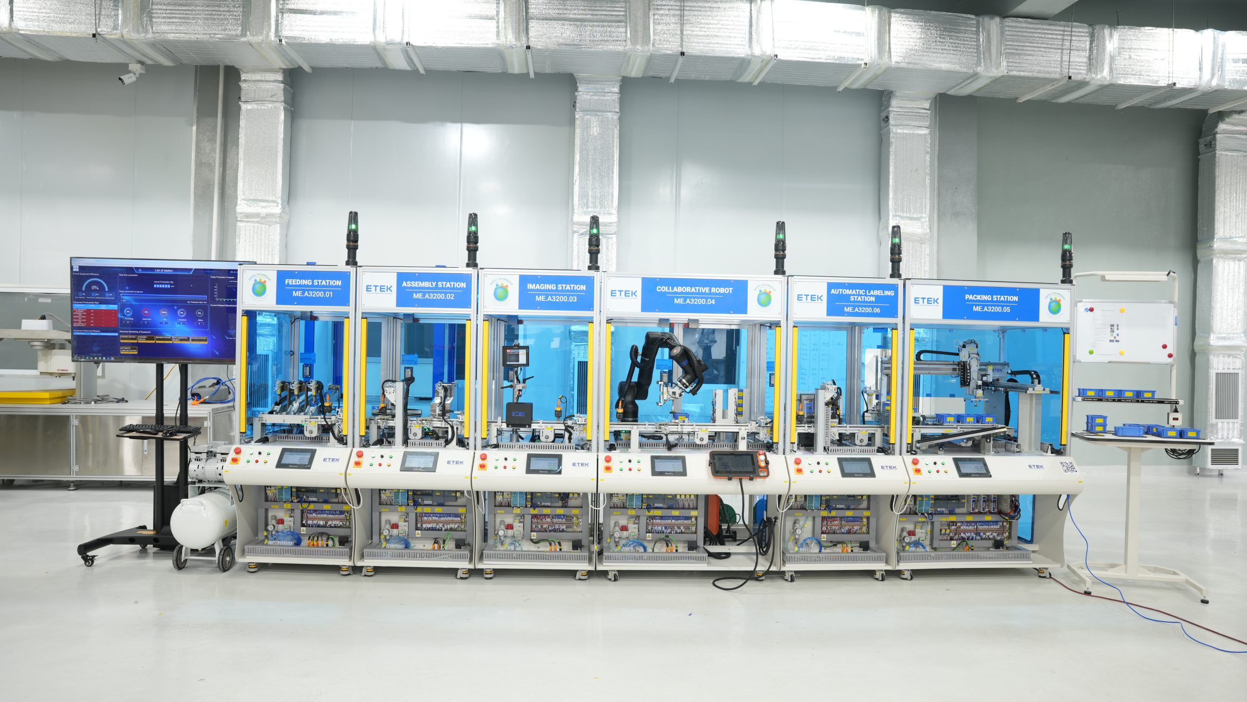 Hệ Thống Đào Tạo Tự Động Hóa Flexible Assembly System - Ảnh 1