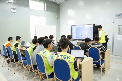 thiết bị đào tạo thiết bị dạy học didactic equipment trainingequipment etek ự động hóa đào tạo tại doanh nghiệp ETEK sinh viên K29 thiết kế hệ thống tự động hóa