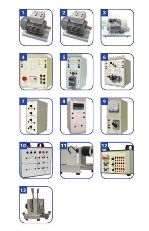 Bộ thực hành điều khiển động cơ 1 pha - Ảnh 1